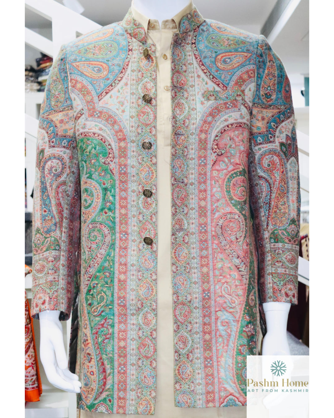 Kani Jamawar Waistcoat