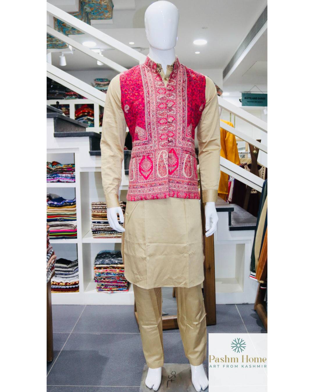 Kani Jamawar Waistcoat