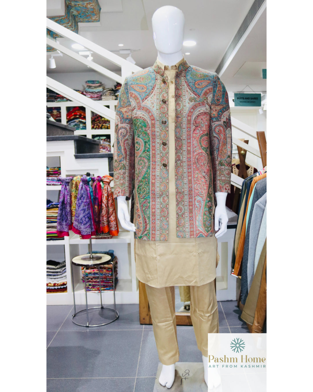 Kani Jamawar Waistcoat