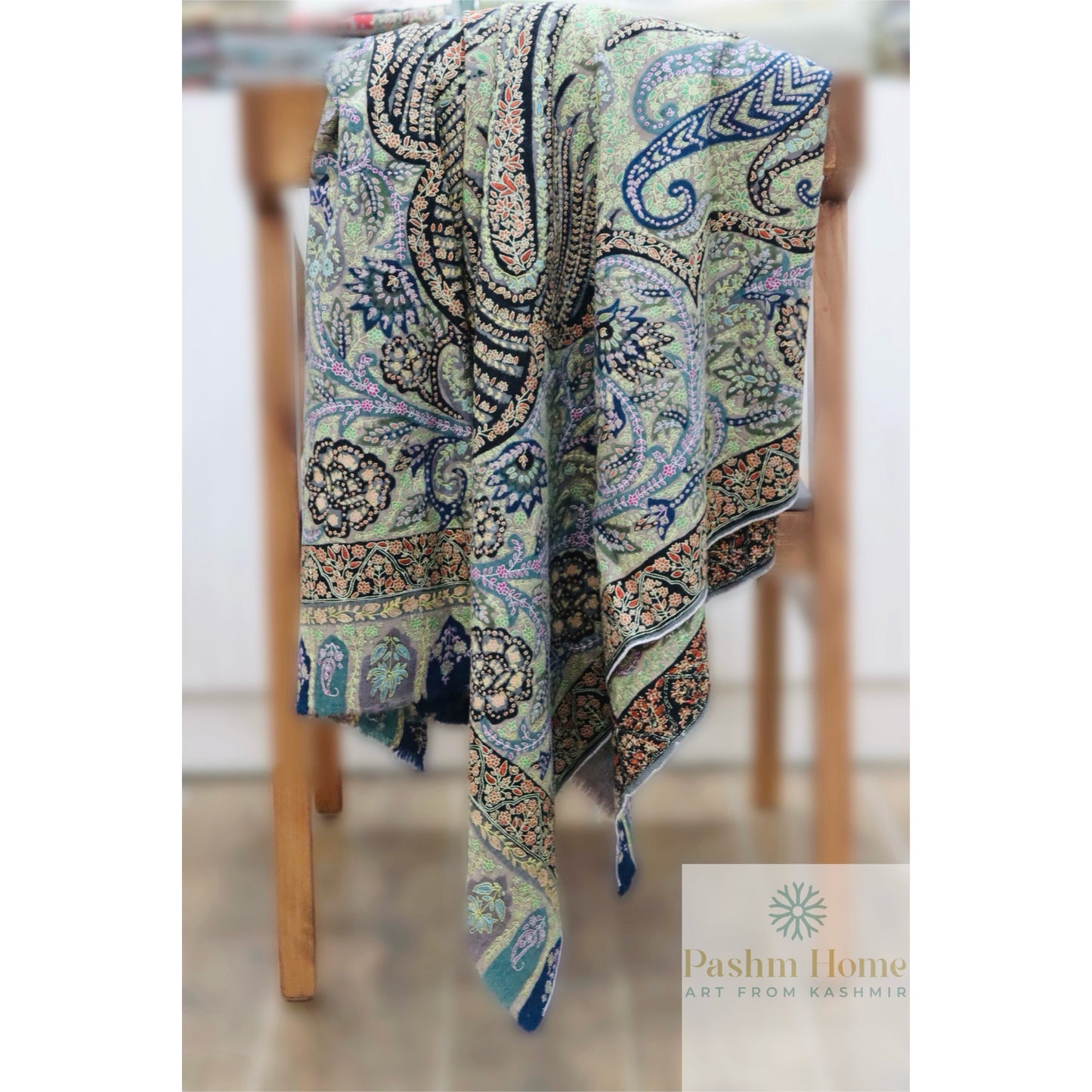 Pashmina Kalamkari Shawl